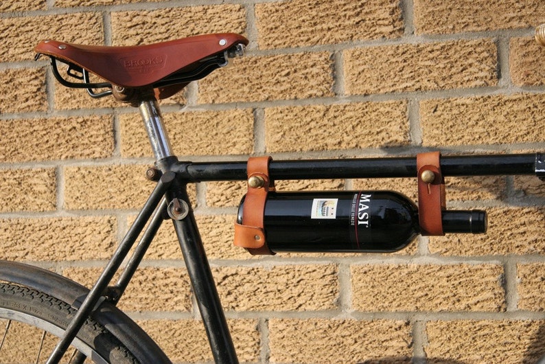 The Bicycle Wine Rack Bike Bottle Holder and Carrier for picnics image 3