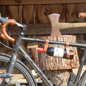 The Bicycle Wine Rack Bike Bottle Holder and Carrier for picnics image 7