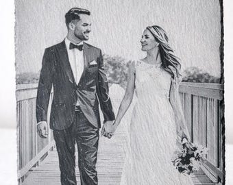 Custom Photo Slate 10x6