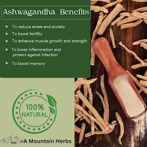 100% Organic Dried Ashwagandha Roots (Withania somnifera), naturally processed and free from additives or preservatives. Known for its adaptogenic properties, this root is ideal for herbal teas, tinctures, and wellness remedies. Supports stress relief, energy balance, and overall vitality.