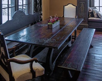 60" Lorraine folding Console, desk, dining table