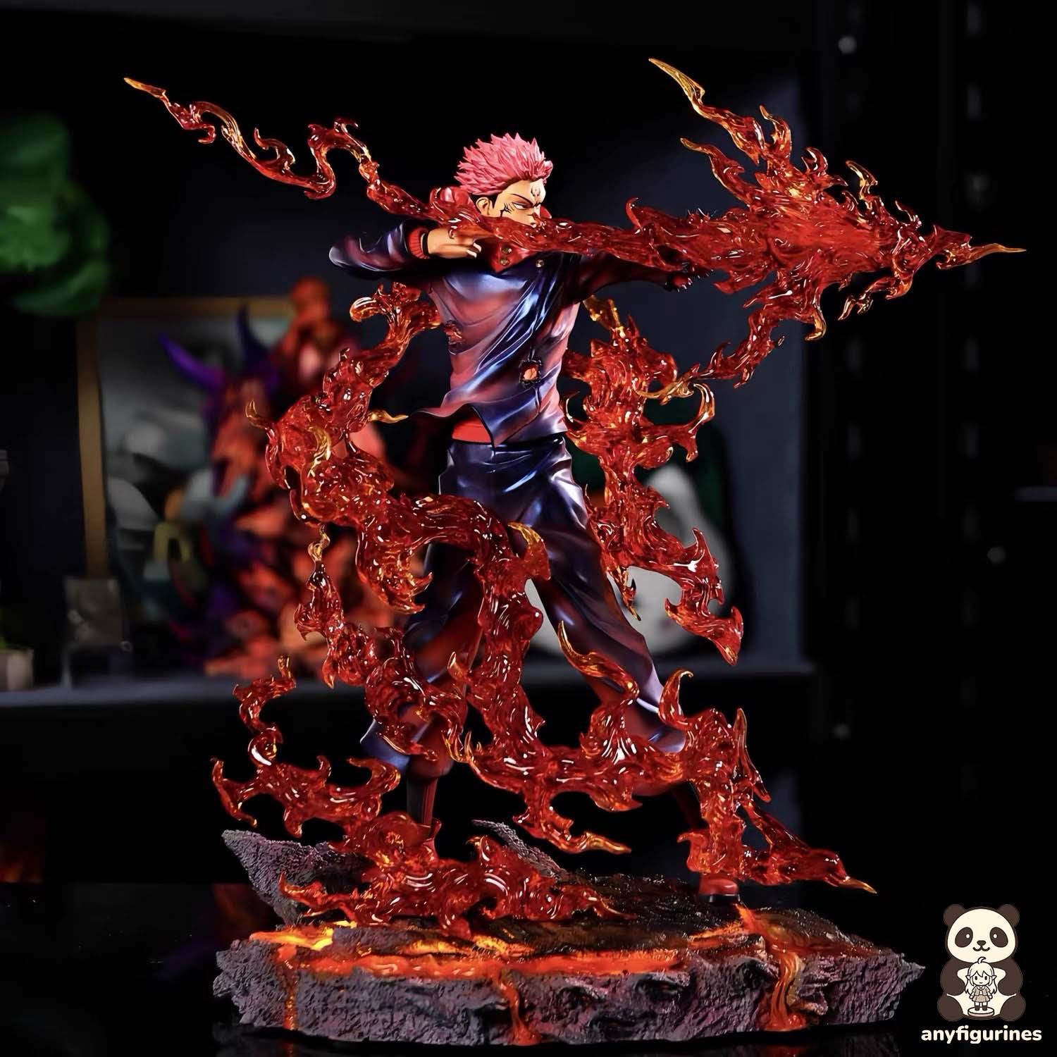 Sukuna Statue 32cm – Jujutsu Kaisen Resin Figurine, Anime Display Collectible