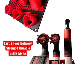 Milwaukee M12 Werkzeug & Akku Wandhalterung: Werkstatt Aufbewahrung, Made in UK