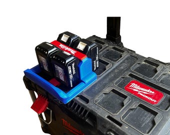 Makita 18V Batteriehalter: PACKOUT Kompatibel, hergestellt in Großbritannien