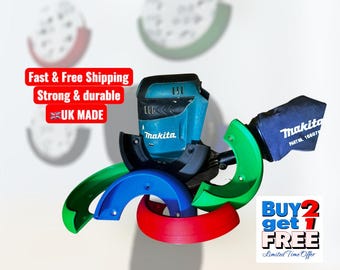 Sander Wandhalterung & Schleifscheibenhalter: 12,5 cm, passt Festool, Ryobi, Dewalt, Makita