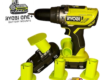 Ryobi 18V ONE+ Akku Wandhalterung • Werkzeugaufbewahrung, 5er-Pack