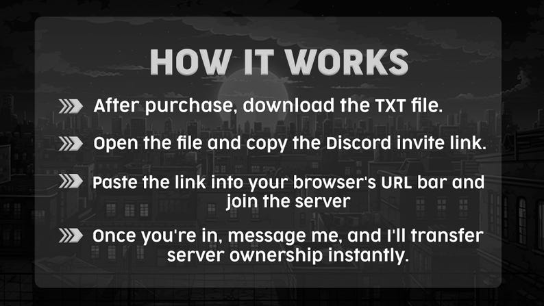 Black Discord Server | Fully Setup Community | Modern Design (digital ...