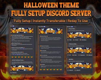 Halloween Thema Discord: Komplett eingerichtete Grusel-Gemeinschaft