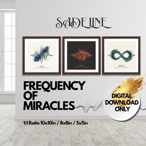 Elevate your space with the ultimate Sacred Frequency Digital Art Bundle.