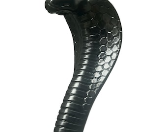 Cobra Snake Cane Unique Exotic Animal Handle Walking Stick | Men's Gothic Cane |