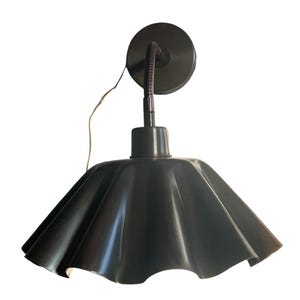 Mid-Century Modern Flower Wall Sconce: Metal Wall Lamp, Home Decor