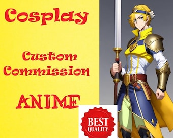 Exclusieve commissie cosplay custom cosplay pruik commissie cosplay prop Handgemaakte cosplay Armor