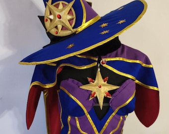 Sofort versandfertig! Mona Cosplay Exklusives Auftragsarbeit Cosplay Perücke Auftragsarbeit Requisite Handmade Cosplay