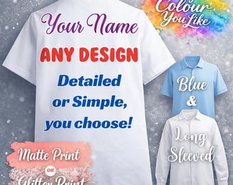 Leavers shirt custom school leavers shirts personalised year 11 customised high school graduate 2026