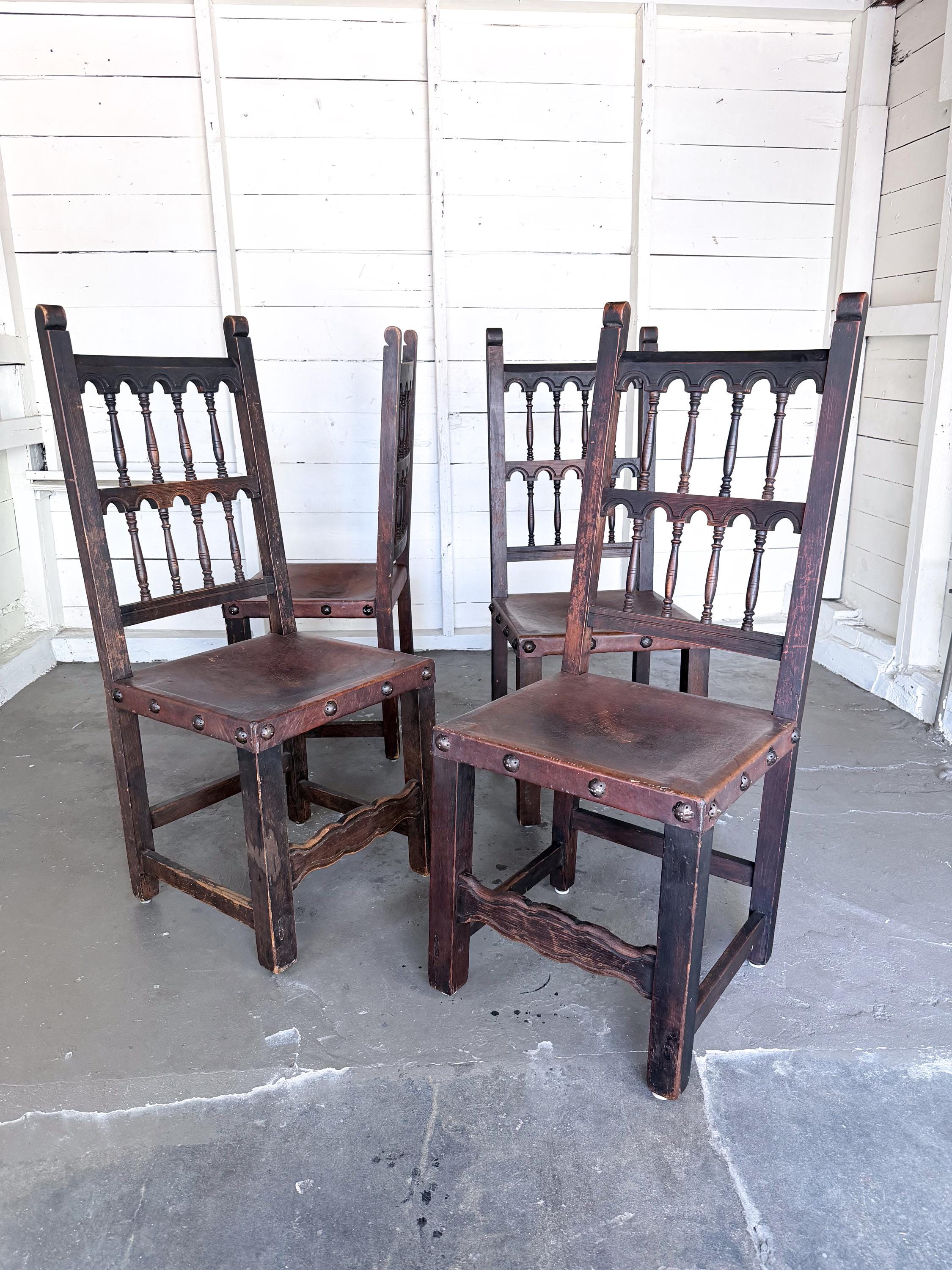 スツール made in Spain chair antique Antique Spanish Tripod Chair
