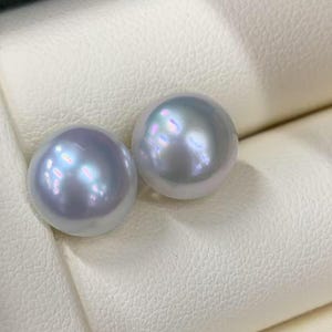 10mm South Sea Round Pearl Stud Earrings