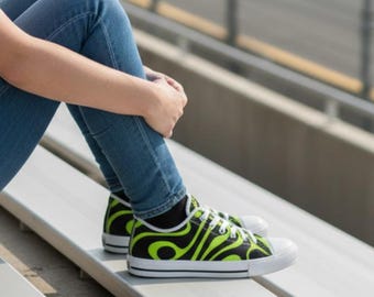 Zapatillas bajas de piel con estampado de casco de Lando Norris