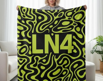 Lando Norris McLaren Velveteen Blanket, Racing Decor, F1 Gift, Formula 1 Race Weekend Accessory