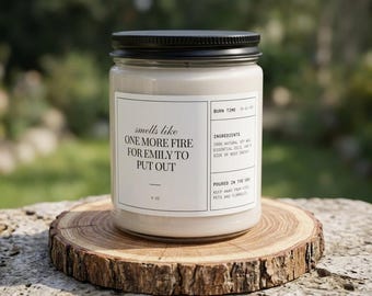 One More Fire To Put Out, Personalized Boss Gift, Funny Coworker Gift