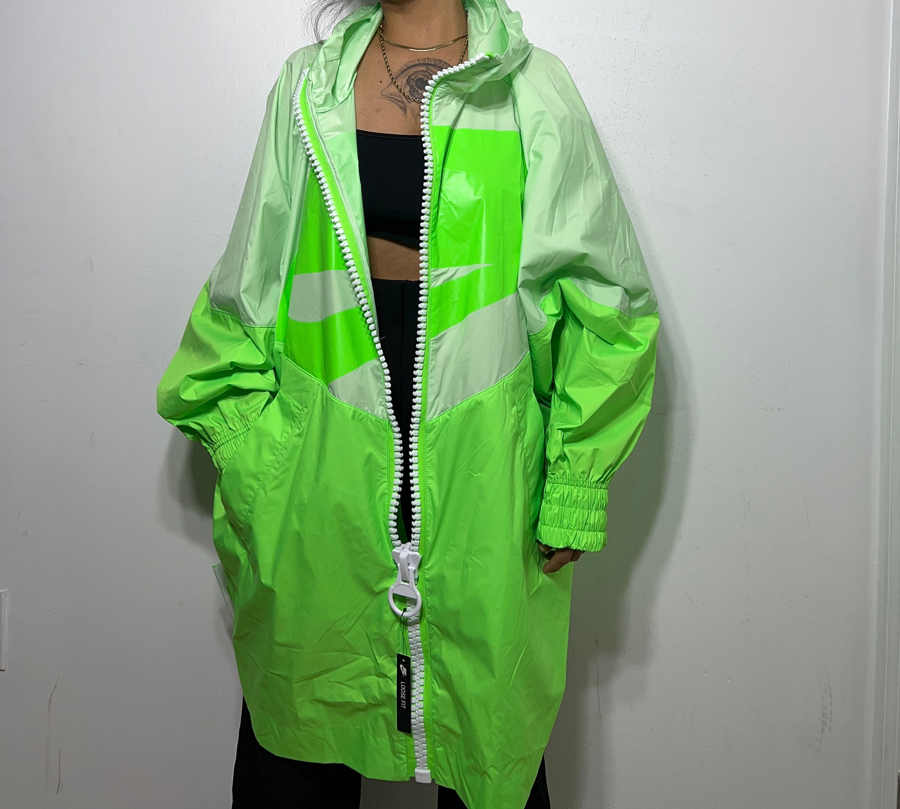 Neon Raincoat - Etsy