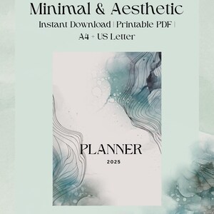 Digital Planner Bundle | Minimalist Aesthetic PDF