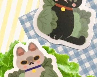 Pegatina del gato Cabbage Patch Kitty