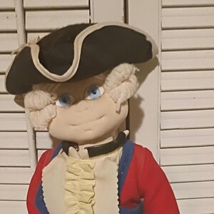 Vintage Captain Rag Doll 13"