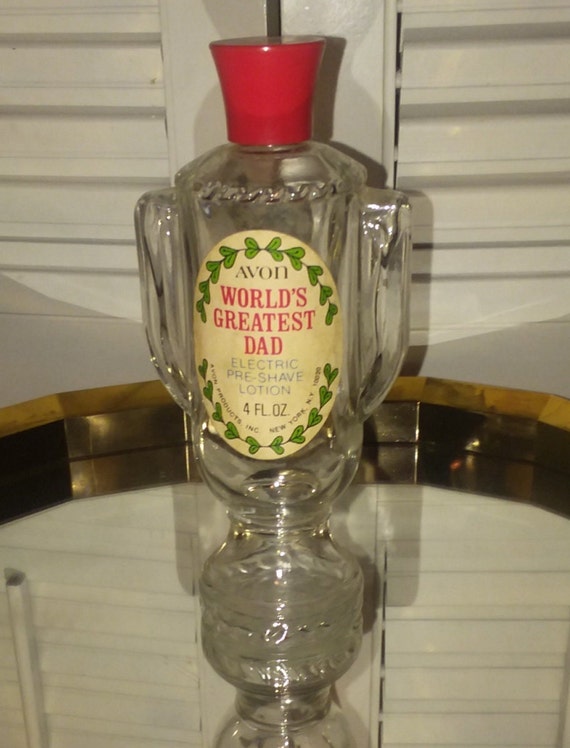 Vintage Avon Men's Cologne Empty Bottle Etsy