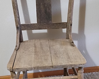 Antique Reclamed wood chair