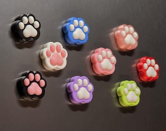 Aimants Pattes de Chat/Chien – Décoration mignonne pour frigo ou tableau - Lot de 4 aimants