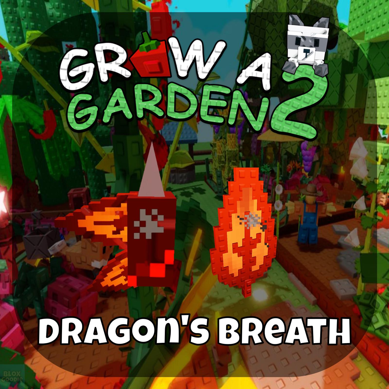 Roblox Cultiva un Jardín 2 (GAG2) / Semilla Aliento de Dragón / Entrega Rápida