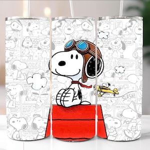 Tecknad 20oz Tumbler Wrap - Tecknad PNG - Digital sublimeringsdesign - Direktnedladdning