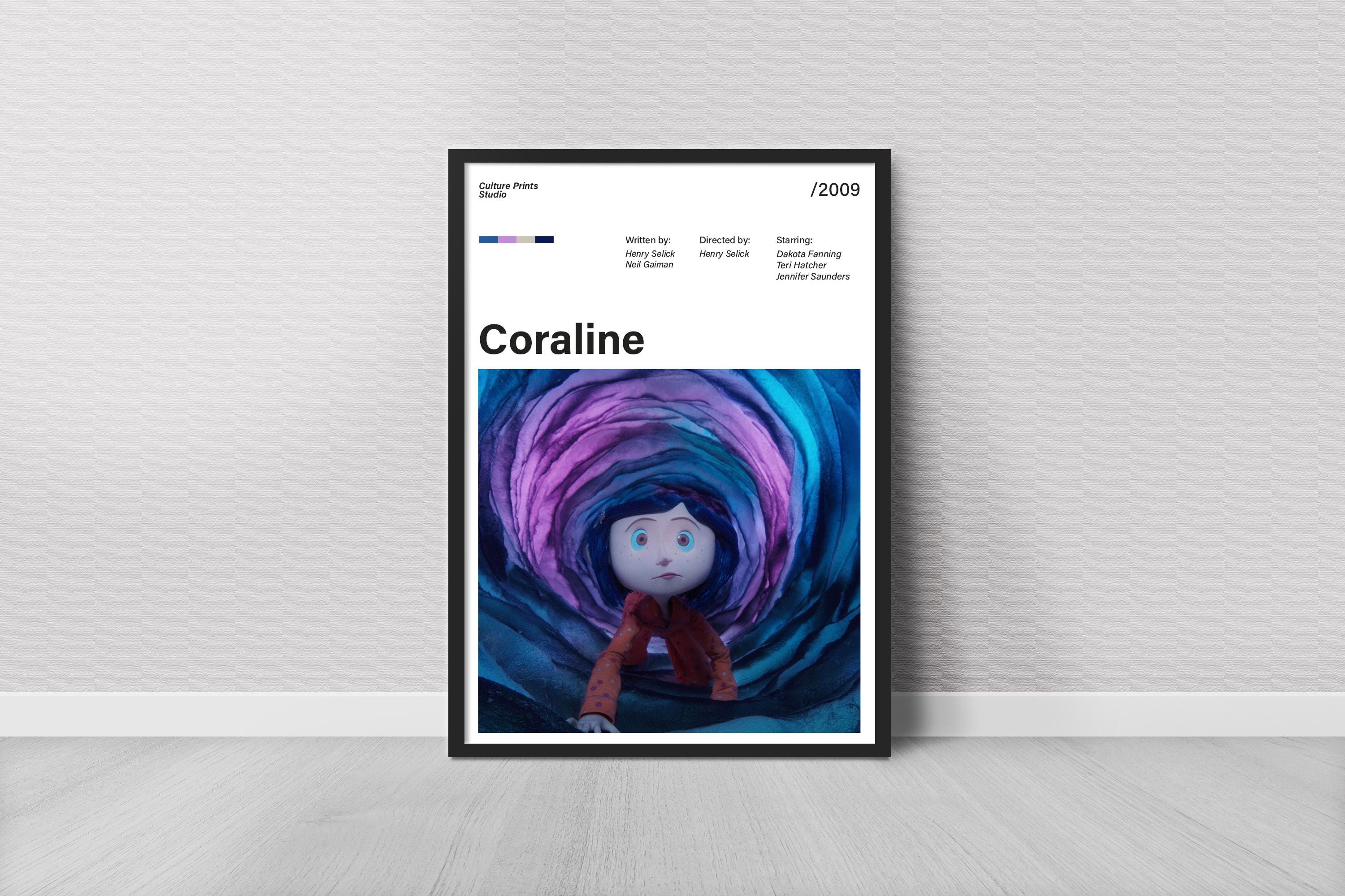 Coraline 'Braver' One Sheet Wall Poster – 22.375" X 34" Glossy Poster With 30 Push Pins Included - View #7