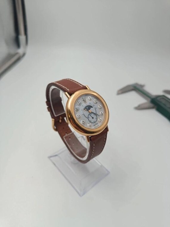 Rare Alfex moonphase with date function, like new - image 2
