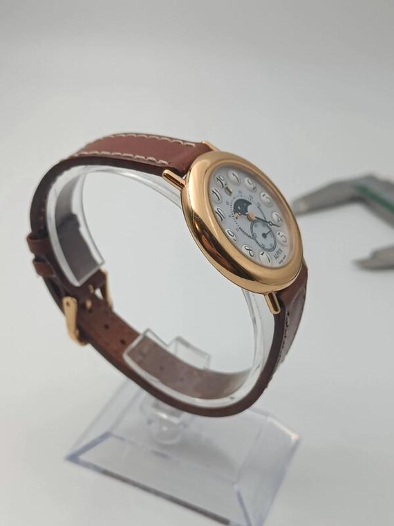 Rare Alfex moonphase with date function, like new - image 4