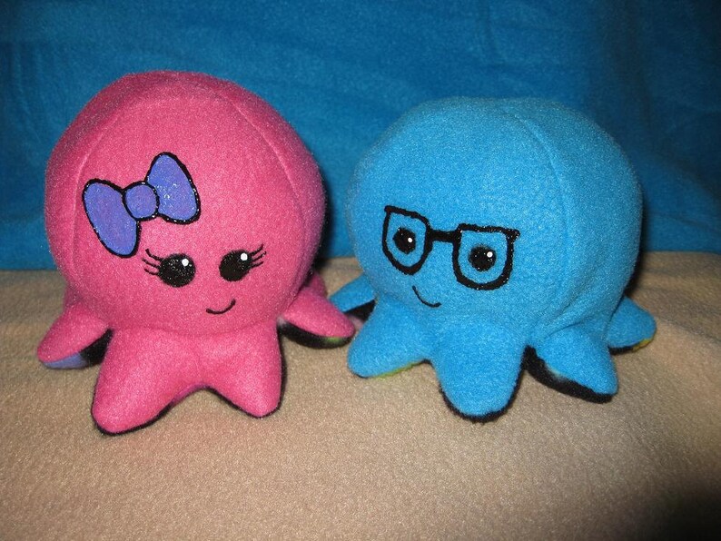 Octoplush the Custom Cute Little Octopus made-to-order | Etsy