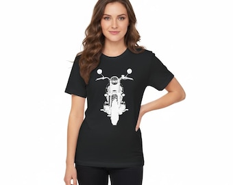 Camiseta clásica de moto – Diseño vintage de moto, regalo para moteros