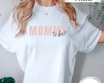 Mommy to Be Shirt – Cute Pregnancy Announcement Tee for Expecting Moms – Maternity Reveal Outfit – Baby Shower Gift Idea