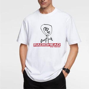 Vintage Radiohead The Bends T-Shirt, Classic 90s Rock Band Graphic Tee