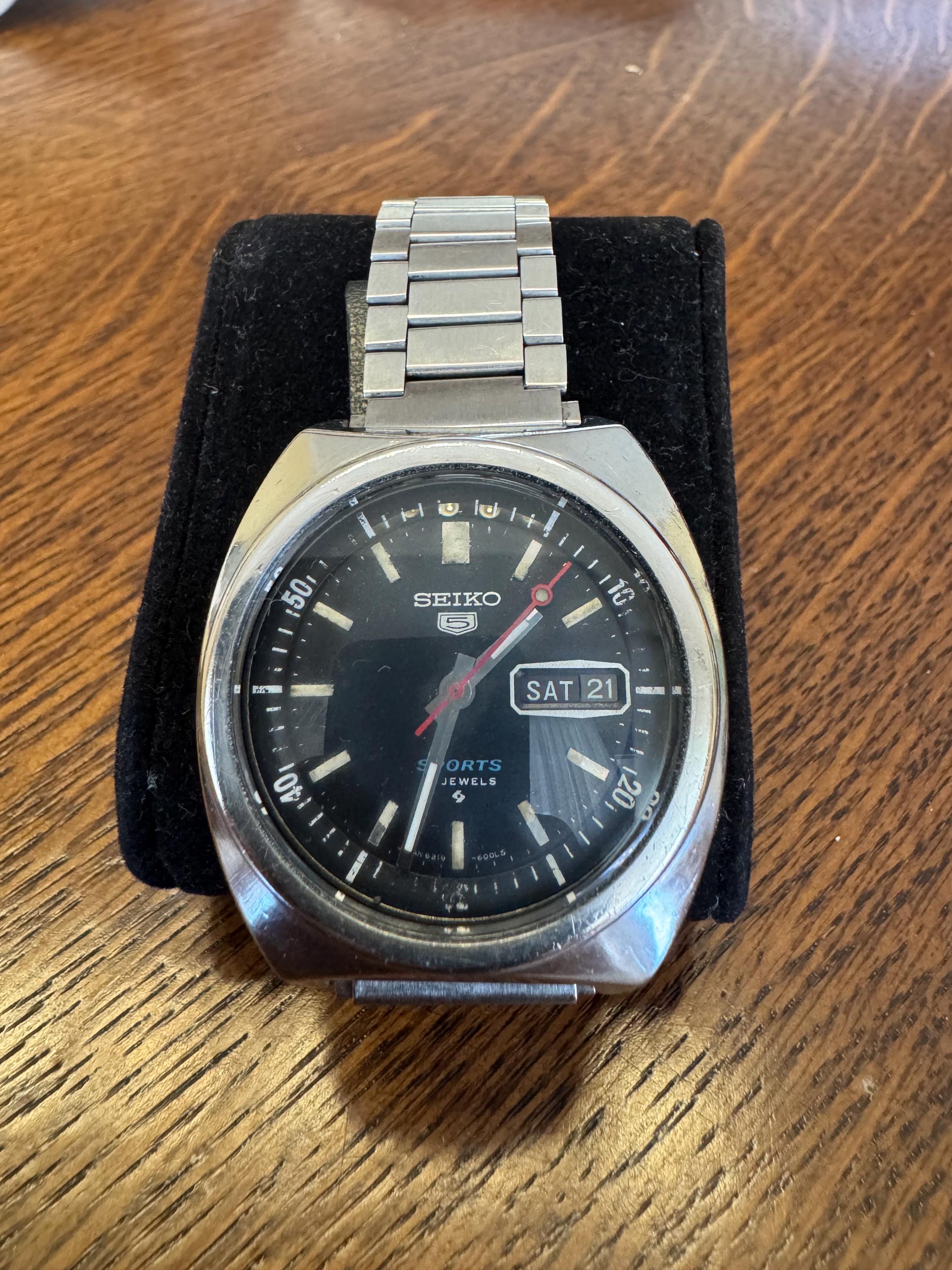 Vintage Seiko 5 Sports 6319-6000 | Automatic | Inner Bezel