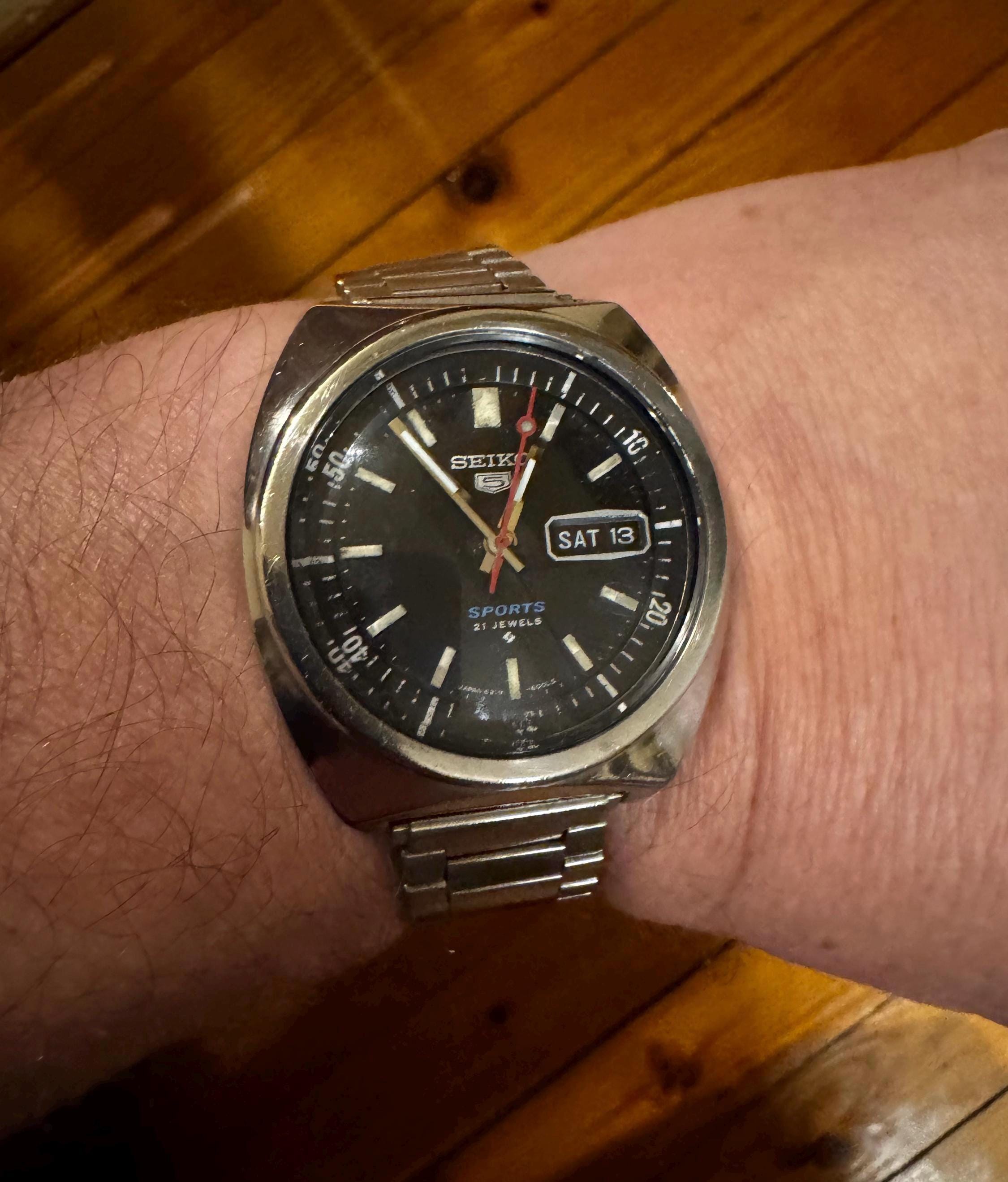 Vintage Seiko Sports 6319-6000 Automatic Inner Bezel