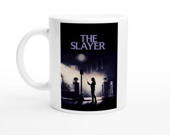 Taza de café de The Slayer: regalo para un fan de Vampire Hunter de los 90