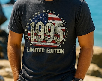 29th Birthday Gift shirt for men, Born in 1995 T-Shirt for Men, Husband or Brother