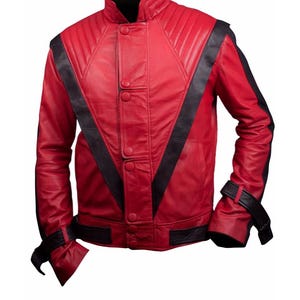 MJ Red Thriller Jacket