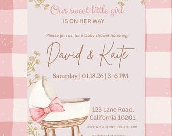 Digital Baby Shower invite