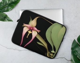 Bulbophyllum econolabium neoprene Laptop Sleeve in 2 sizes