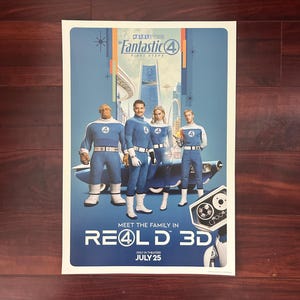 fantastic four movie posters