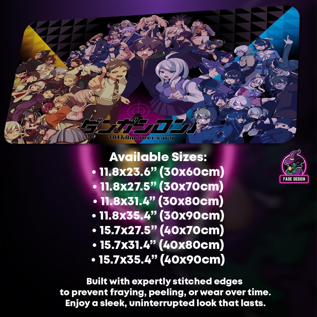 希少ダンガンロンパ　コラボ限定　マウスパッド 希少ダンガンロンパ コラボ限定 マウスパッド 希少ダンガンロンパ