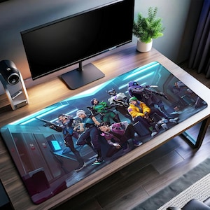 Valorant Desk Mat | Gaming Mouse Pad | Premium Print Surface | Personalized Desk Mat | Smooth Glide Control
