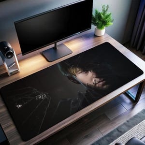 Silent Hill Desk Mat | James Sunderland Mouse Pad | Premium Print Surface |  Personalized Desk Mat | Gaming Desk Mat